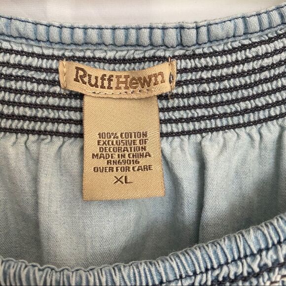 Ruff Hewn Chambrey Cute cotton shirt - Picture 3 of 8